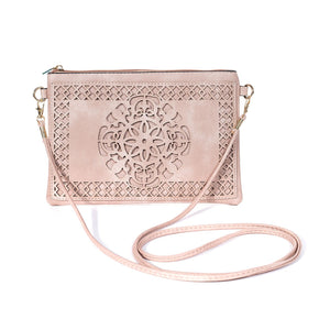 #Mandala Daisy Cut Out Bag With Strap
