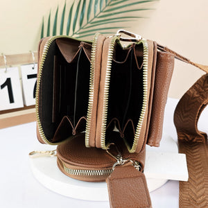 #Phone Crossbody Bag With Attachable Coin Purse & Strap
