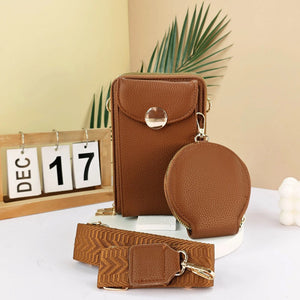 #Phone Crossbody Bag With Attachable Coin Purse & Strap