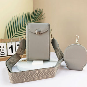 #Phone Crossbody Bag With Attachable Coin Purse & Strap
