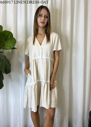 🌟SALE - Ebony Button Down Mini Dress