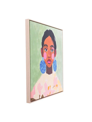 Billie Girl Framed Canvas 94x9