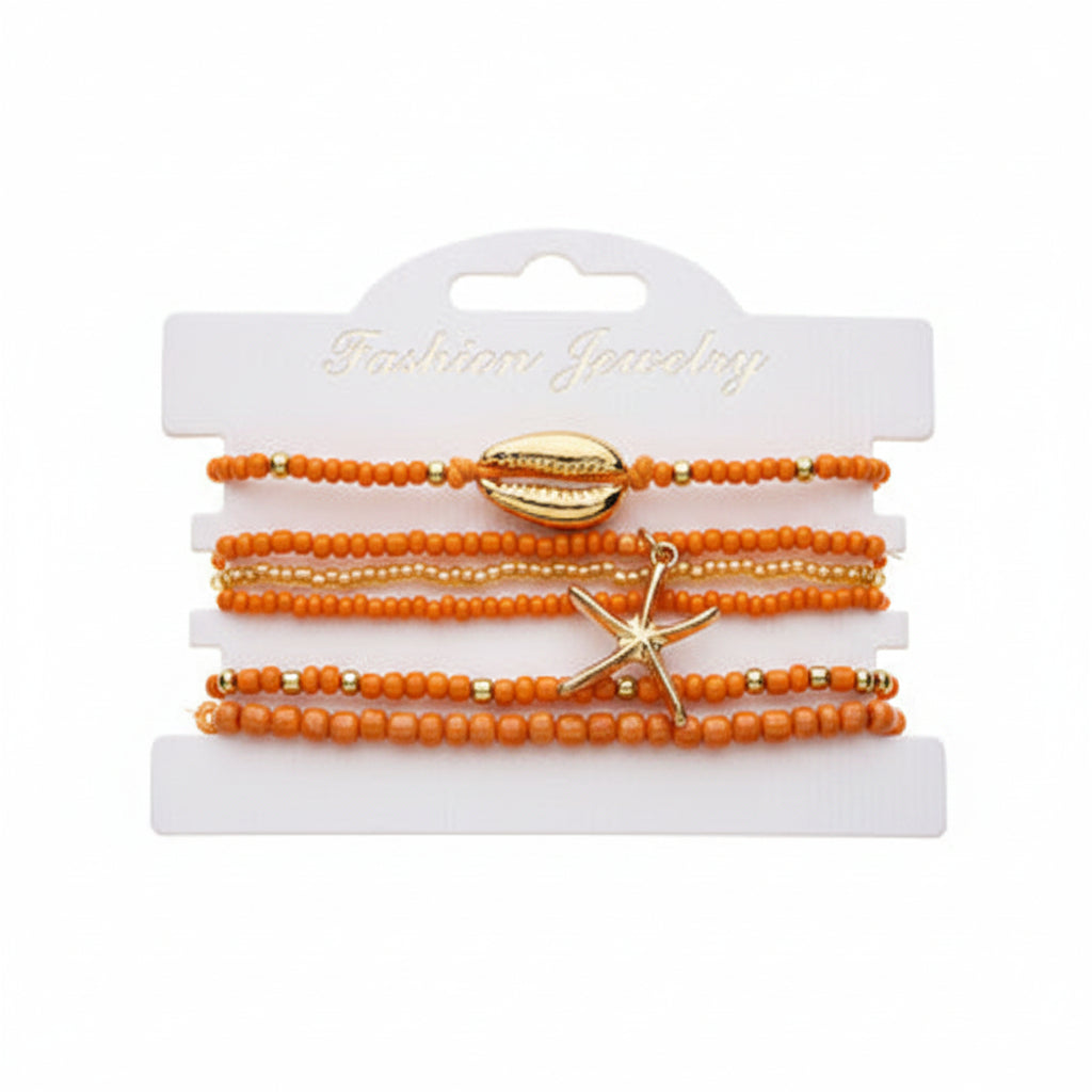 Elastic Bracelet Set - Starfish