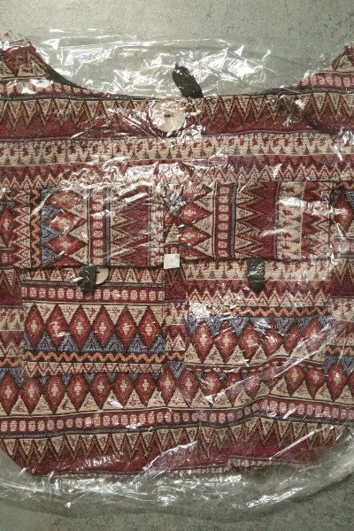 Dhurry Aztec Bag With Pockets