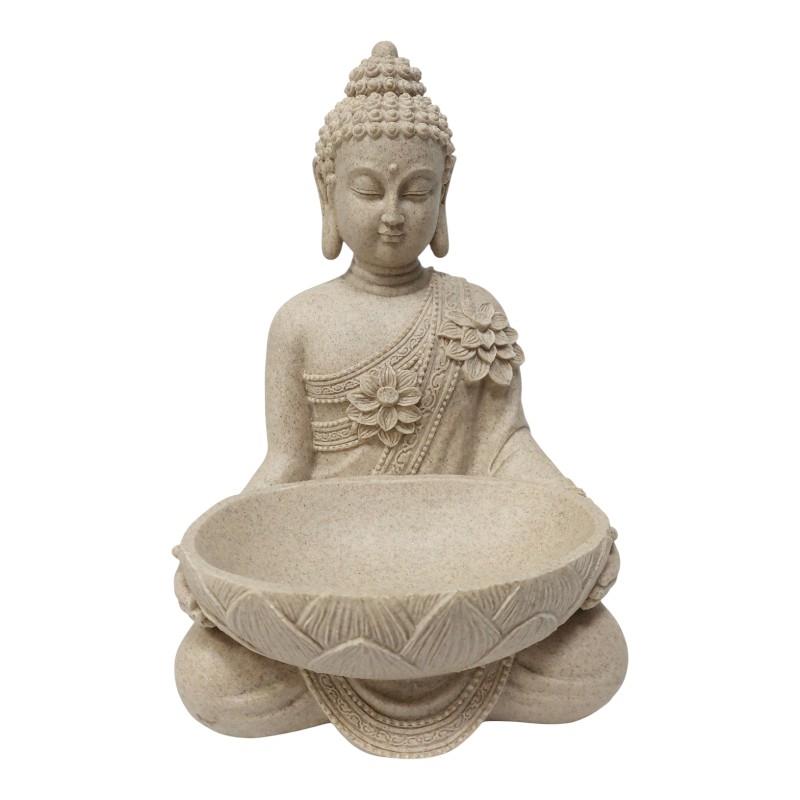 Buddha With Floral Robe Bowl