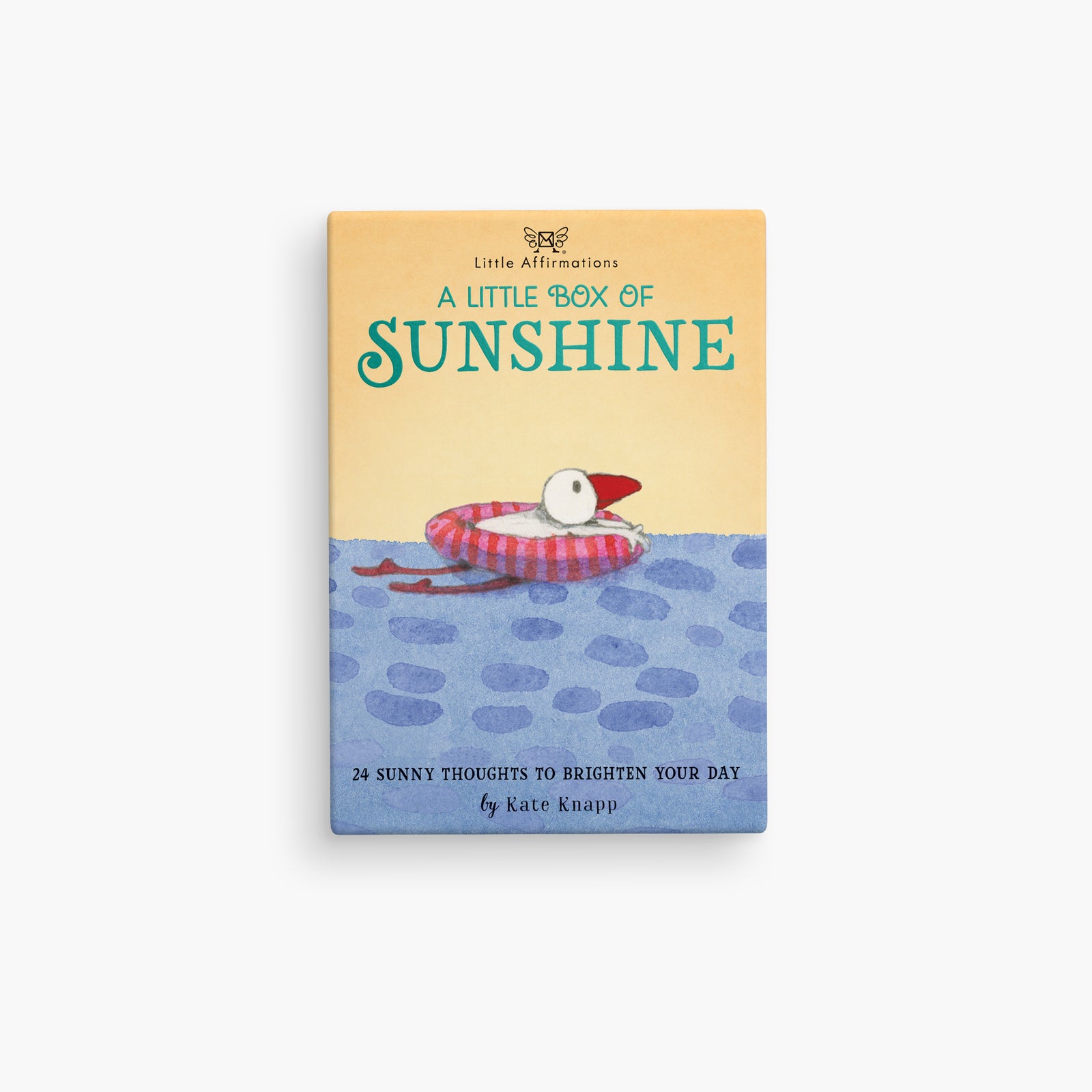 BOXED AFFIRMATION CARDS A LITTLE BOX OF  SUNSHINE