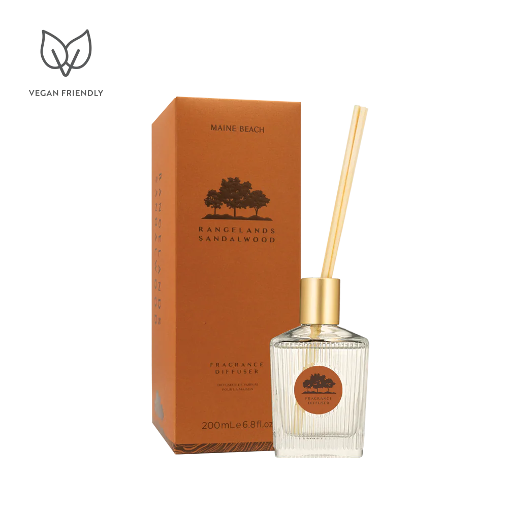 Rangelands Sandalwood & Bergamont Reed Diffuser