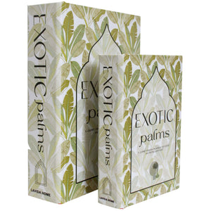 BOOK BOX EXOTIC PALMS