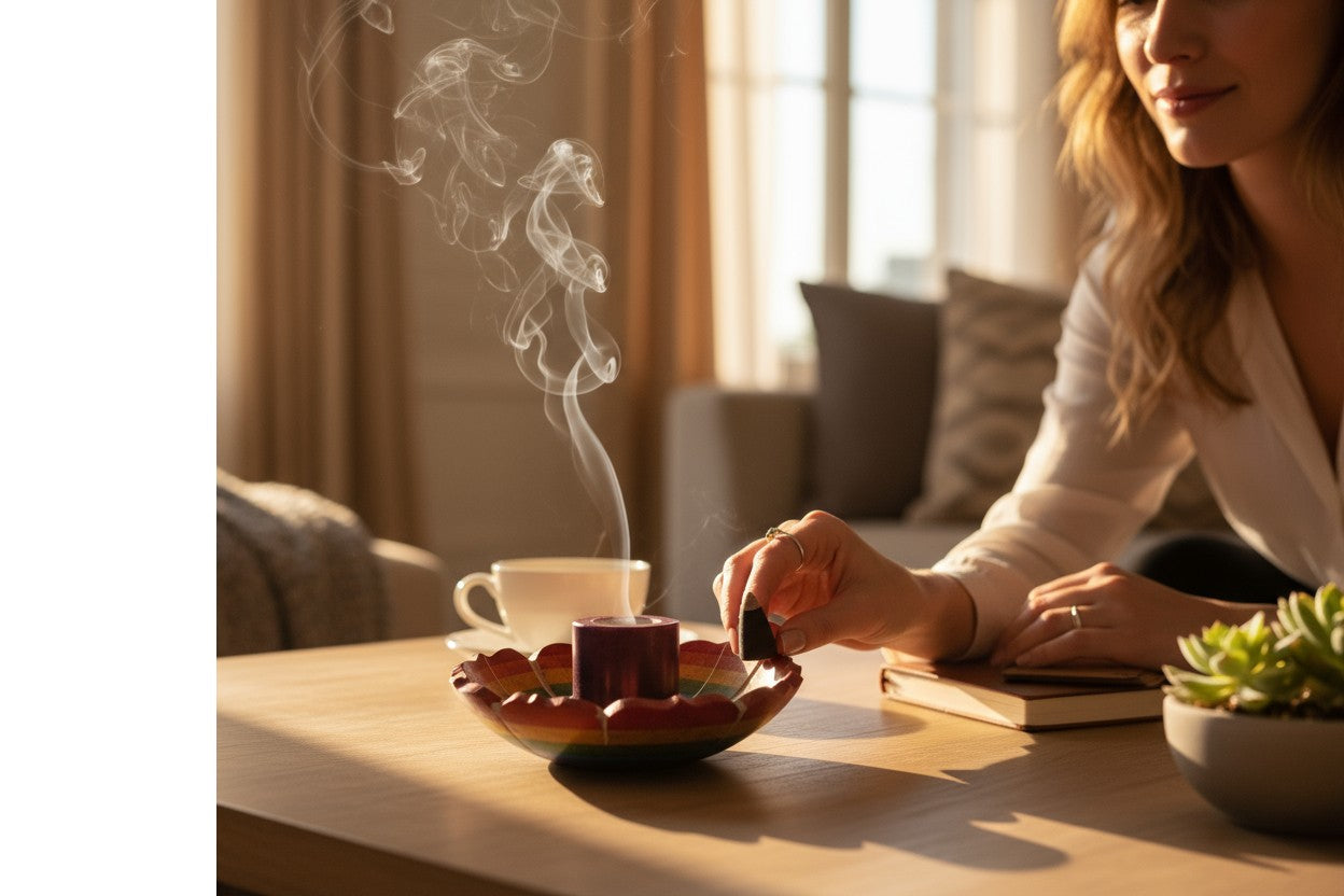 Soapstone Palo Stick/Cone Burner