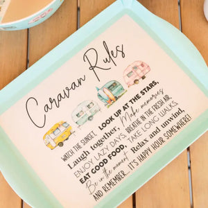 Caravan Bamboo Melamine Serving Tray