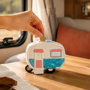 Caravan Ceramic Money Box
