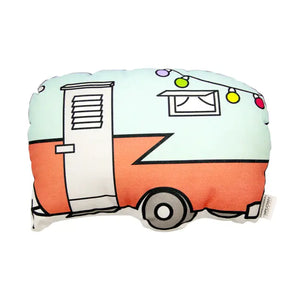 Retro Caravan Cushion