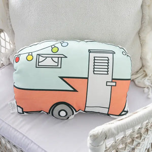 Retro Caravan Cushion