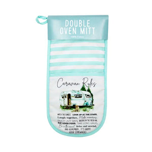 Caravan Double Oven Mitt