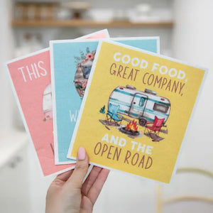 Caravan Set Of 3 Dishcloths