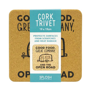 Caravan Cork Trivet