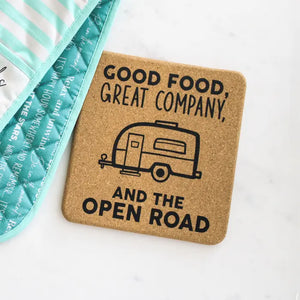Caravan Cork Trivet