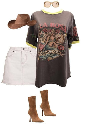 Refuge Tee - La Rosa Mermaid Club