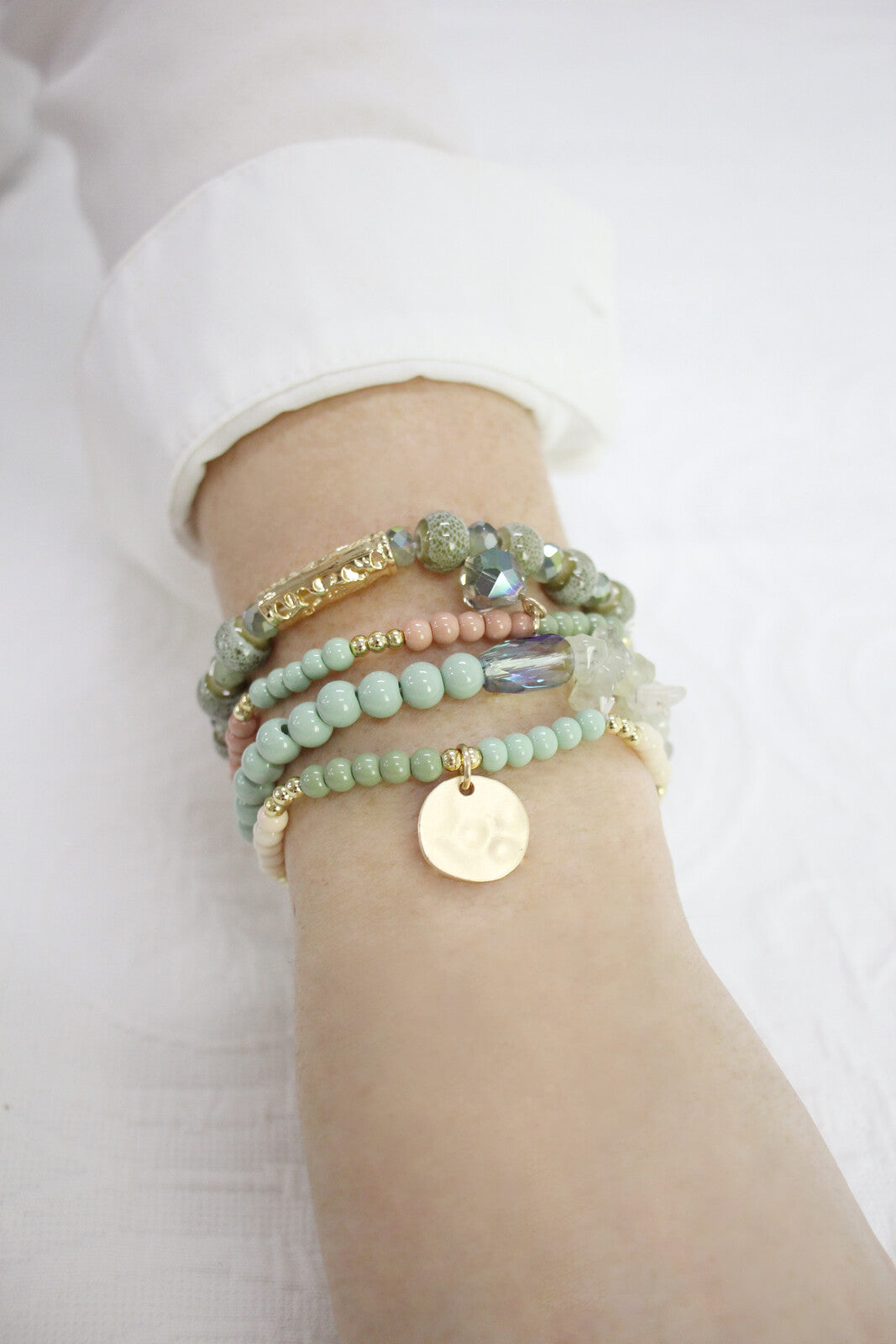 Bracelet Set Of 4 Earthy