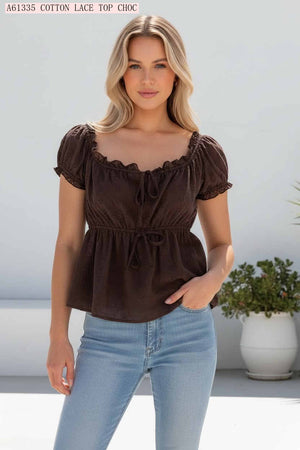 Autumn Babydoll Top