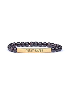 Inspirational Bar Bracelet With Stones