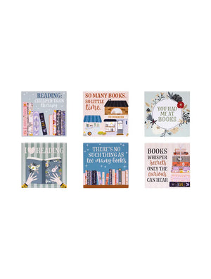 Forever Booked Ceramic Coaster