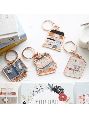 Forever Booked Keychain