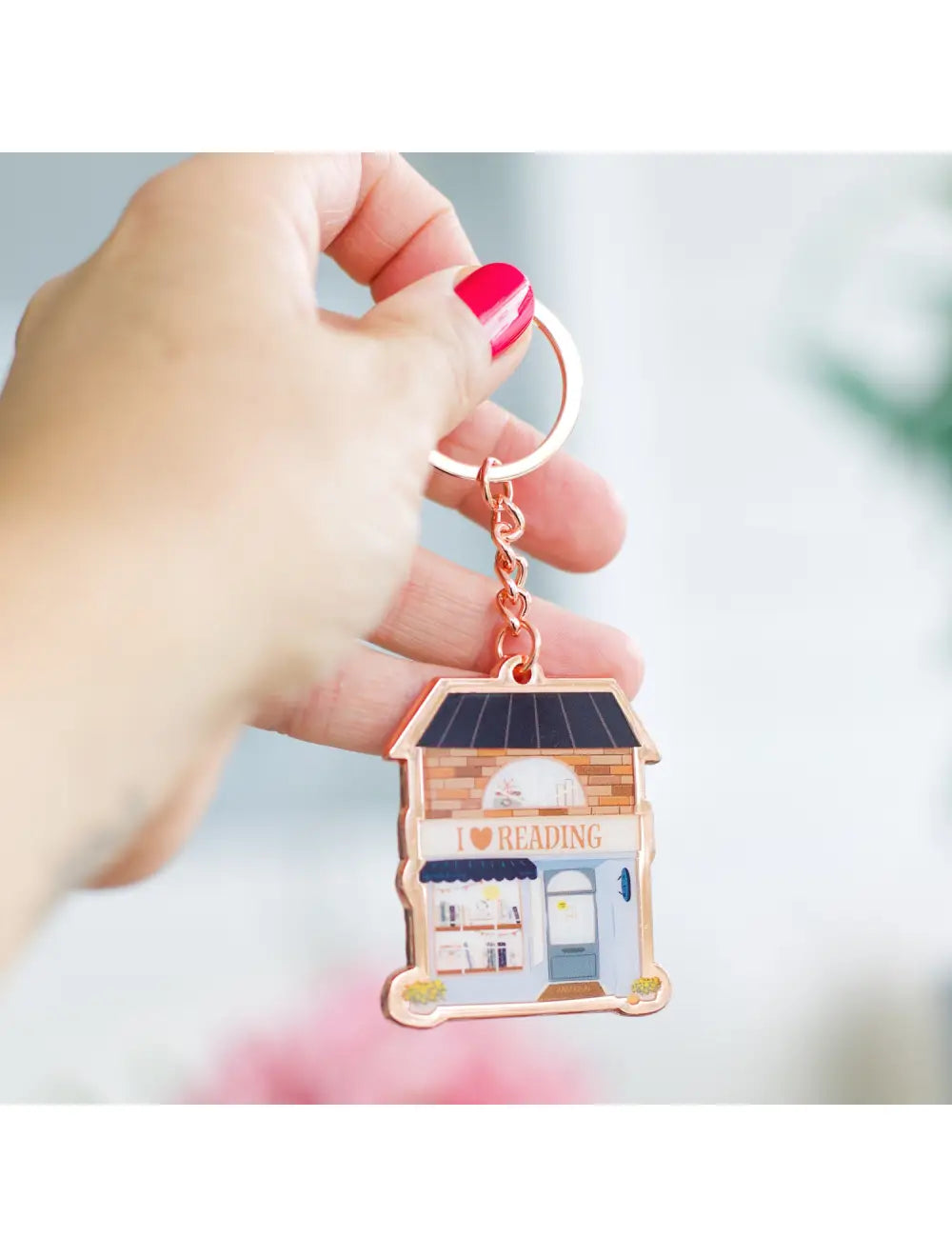 Forever Booked Keychain