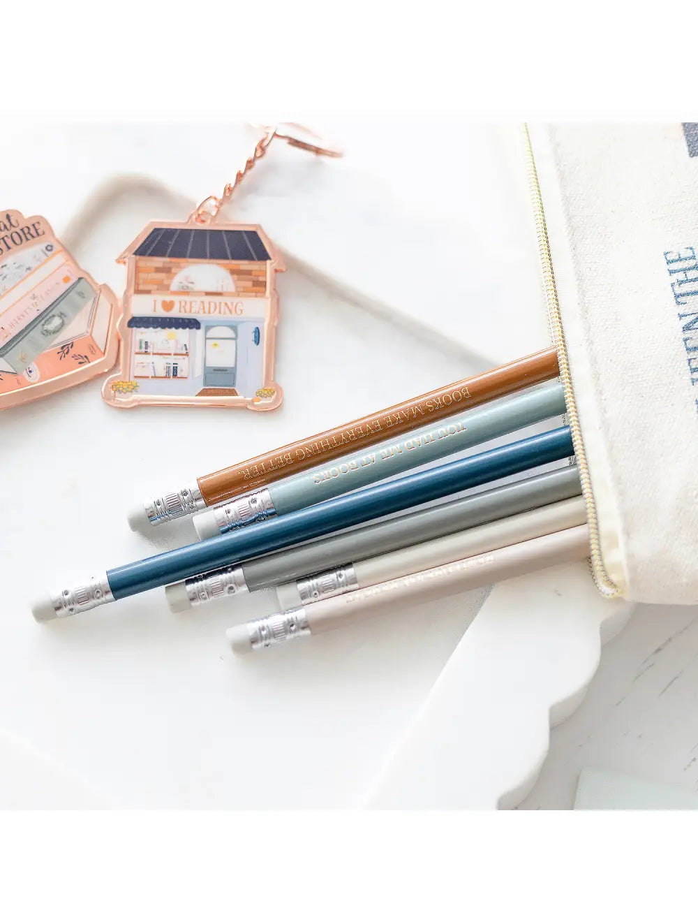 Forever Booked Pencil Set