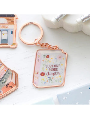 Forever Booked Keychain