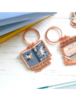 Forever Booked Keychain