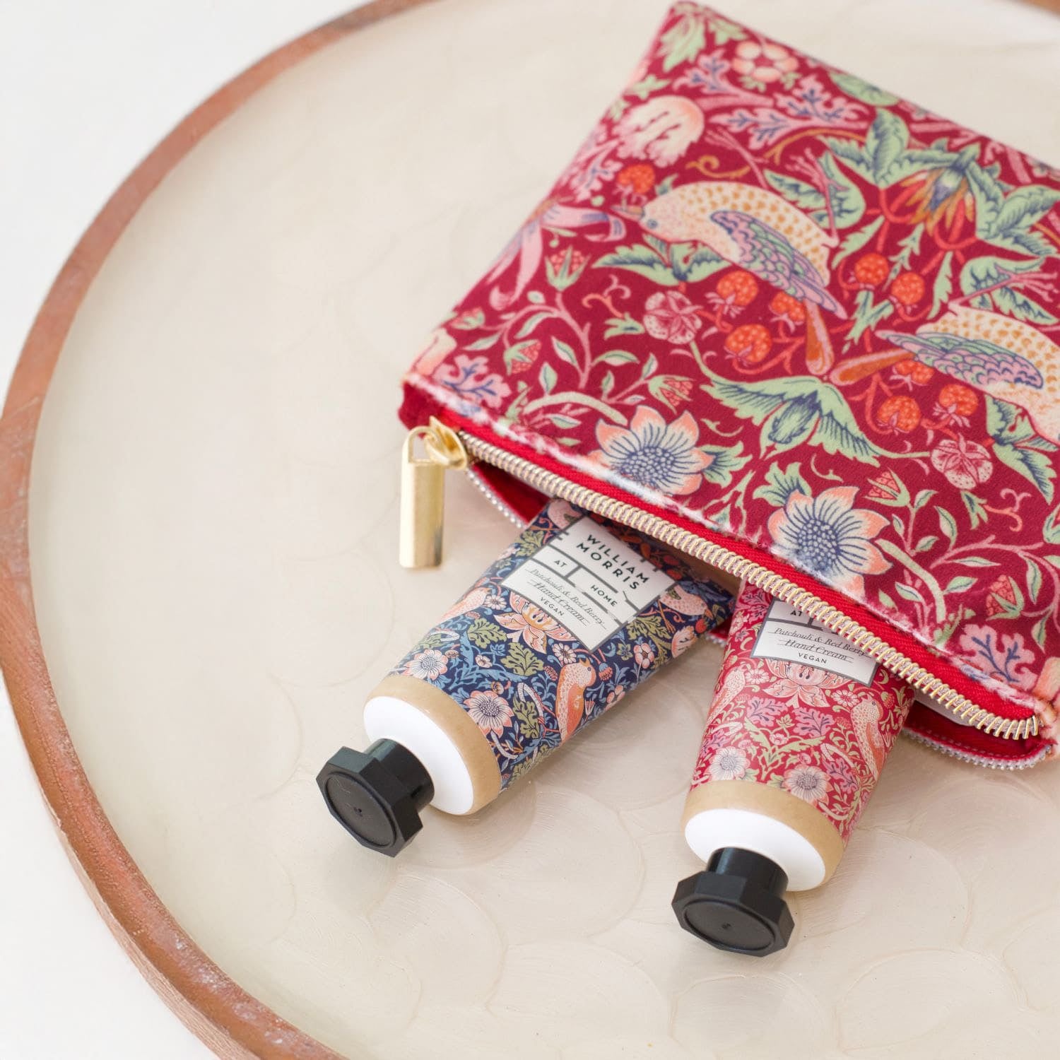 William Morris Hand Cream - Strawberry Thief