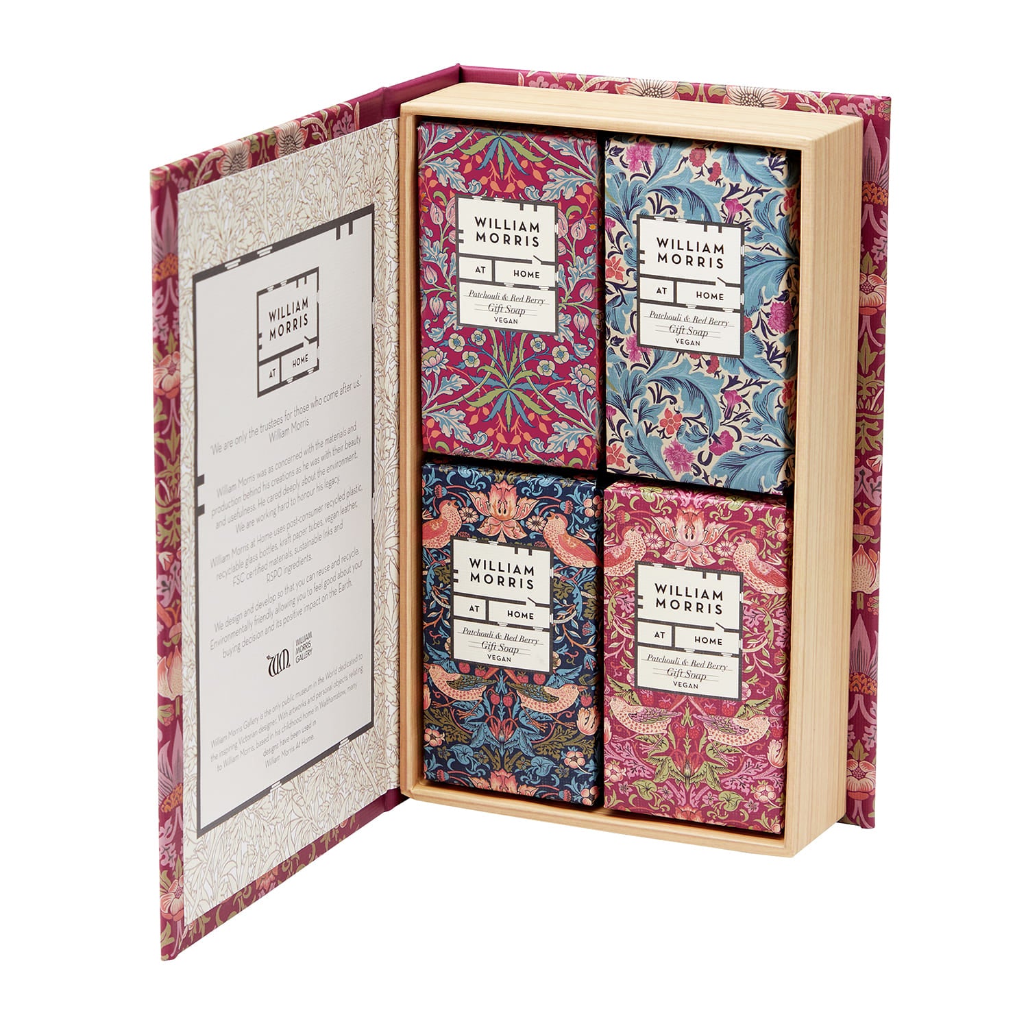 William Morris Strawberry Thief Soaps