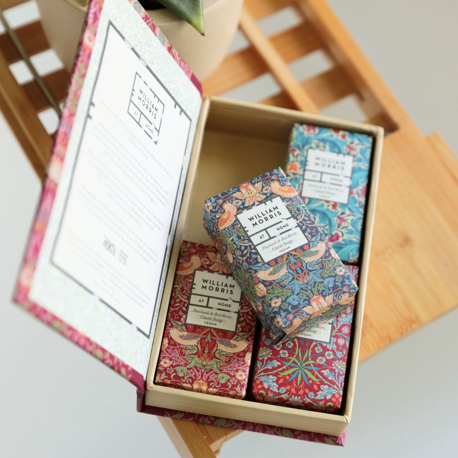 William Morris Strawberry Thief Soaps