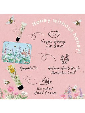 Heathcote & Ivory Hand cream & Lip Balm Tin