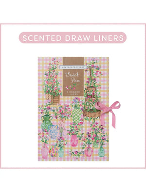 Heathcote & Ivory Sweet Pea Scented Drawer Liners
