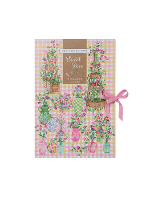 Heathcote & Ivory Sweet Pea Scented Drawer Liners
