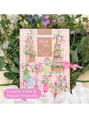 Heathcote & Ivory Sweet Pea Scented Drawer Liners
