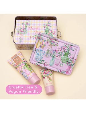Heathcote & Ivory Sweet Pea Radiant Skin Essentials Tin