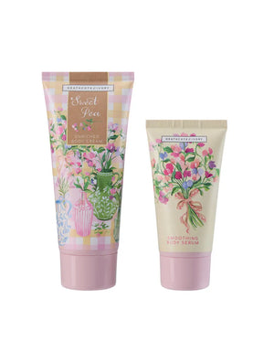 Heathcote & Ivory Sweet Pea Radiant Skin Essentials Tin