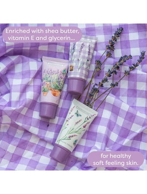 Heathcote & Ivory English Lavender Hand Cream Trio