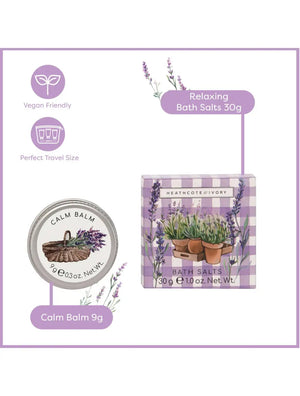 Heathcote & Ivory English Lavender Mini Sleep Set