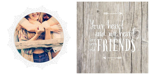 Girlfriends - An Unbreakable Bond  18cm Book
