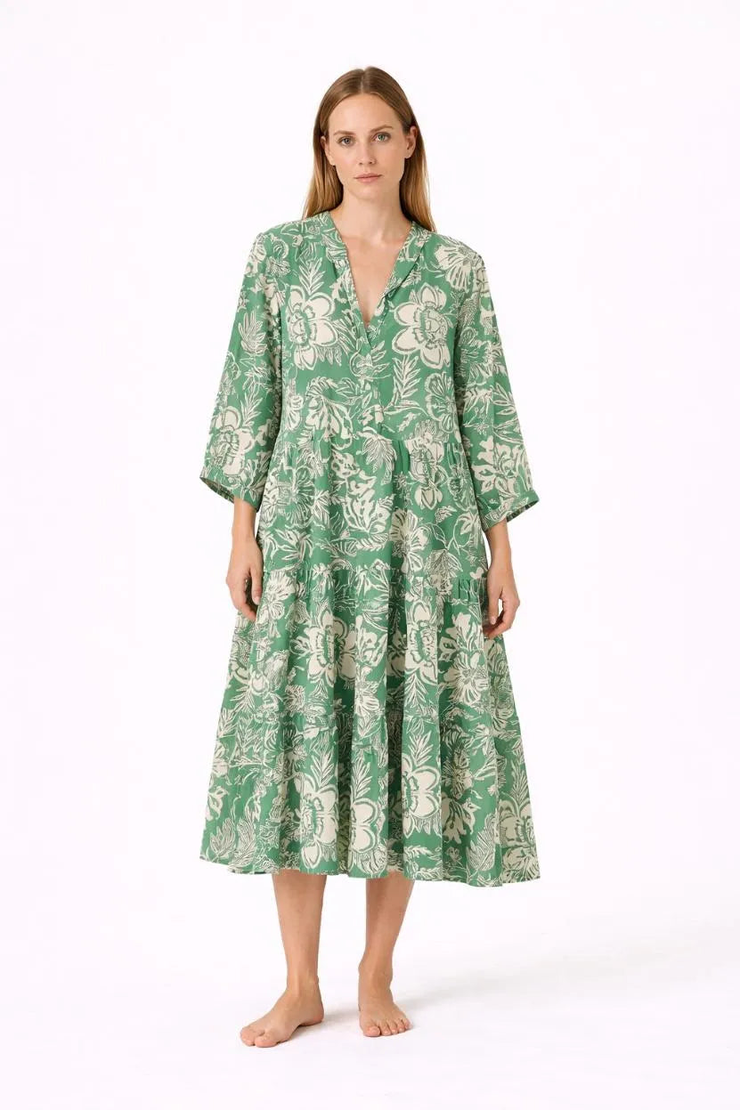 Hadley Floral Long Sleeve Maxi Dress