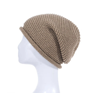 #Plain Knit Beanie