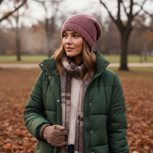 #Plain Knit Beanie