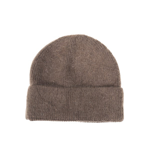 #Plain Knitted Beanie With Sequins