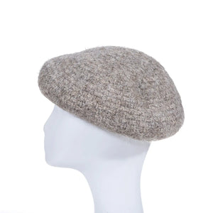 #Knitted Beret With Elastic
