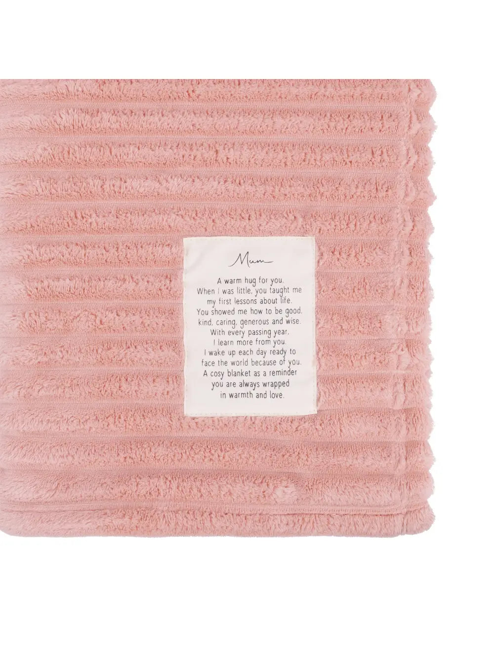 Heartfelt Textured Velour Blanket