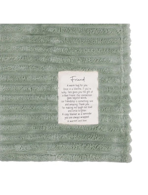 Heartfelt Textured Velour Blanket